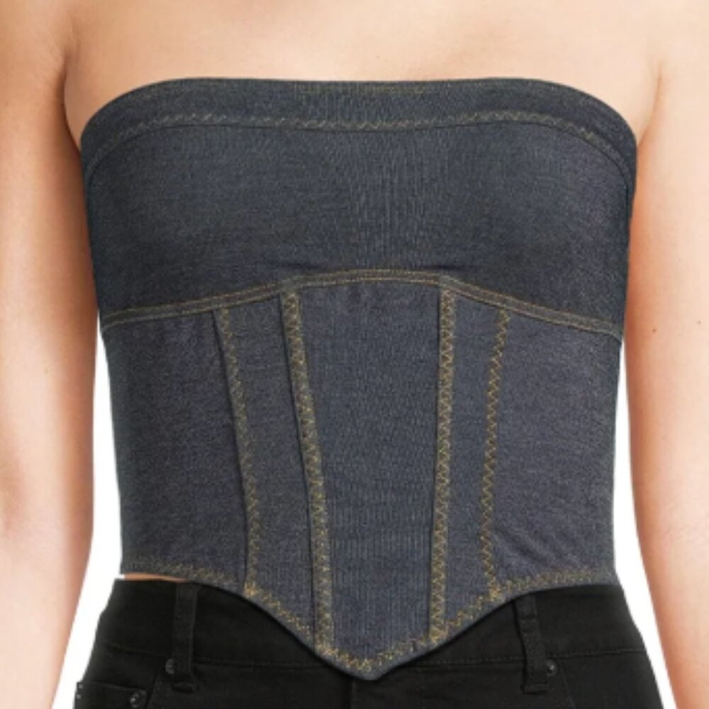 Urban Chic Denim Bustier